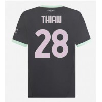 Fotballdrakt Herre AC Milan Malick Thiaw #28 Tredjedrakt 2024-25 Kortermet